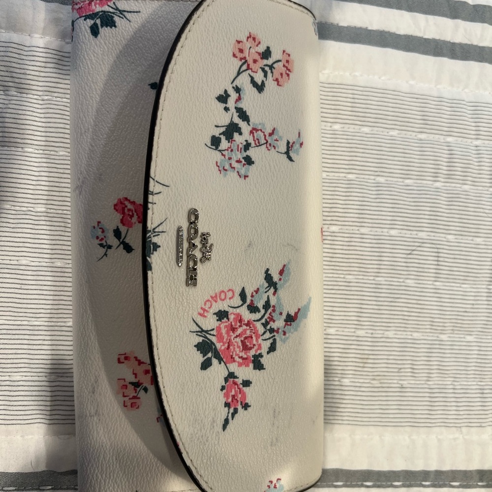 Coach Floral Envelope Wallet